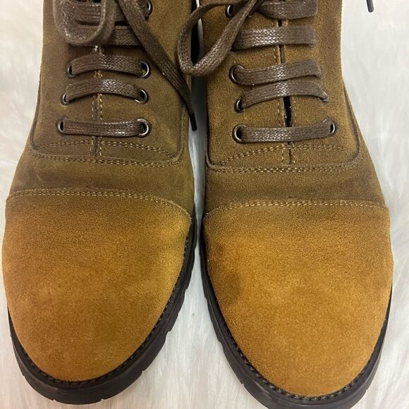 Genuine Leather men’s boots size 11 B27 - Picture 3 of 13